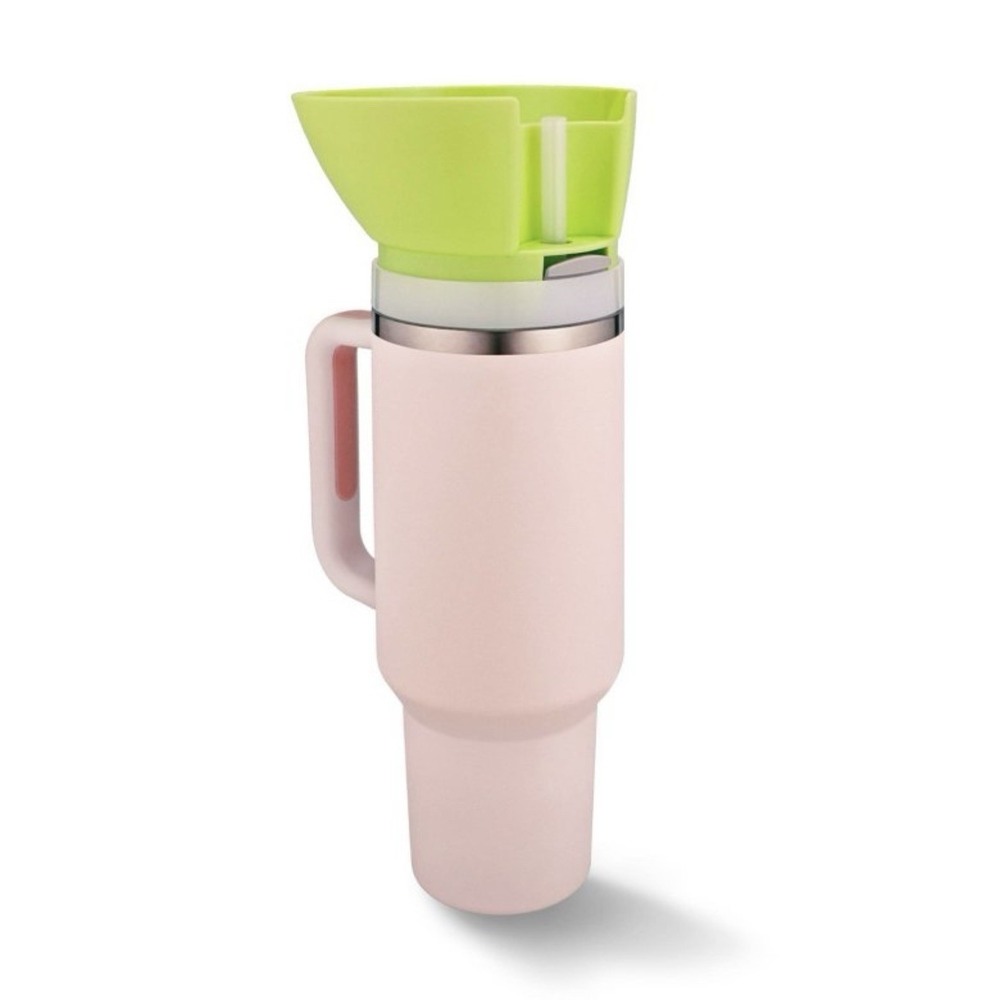 Water‎ Bottle Snack Bowl Attachment - Lime Green In Color NEW